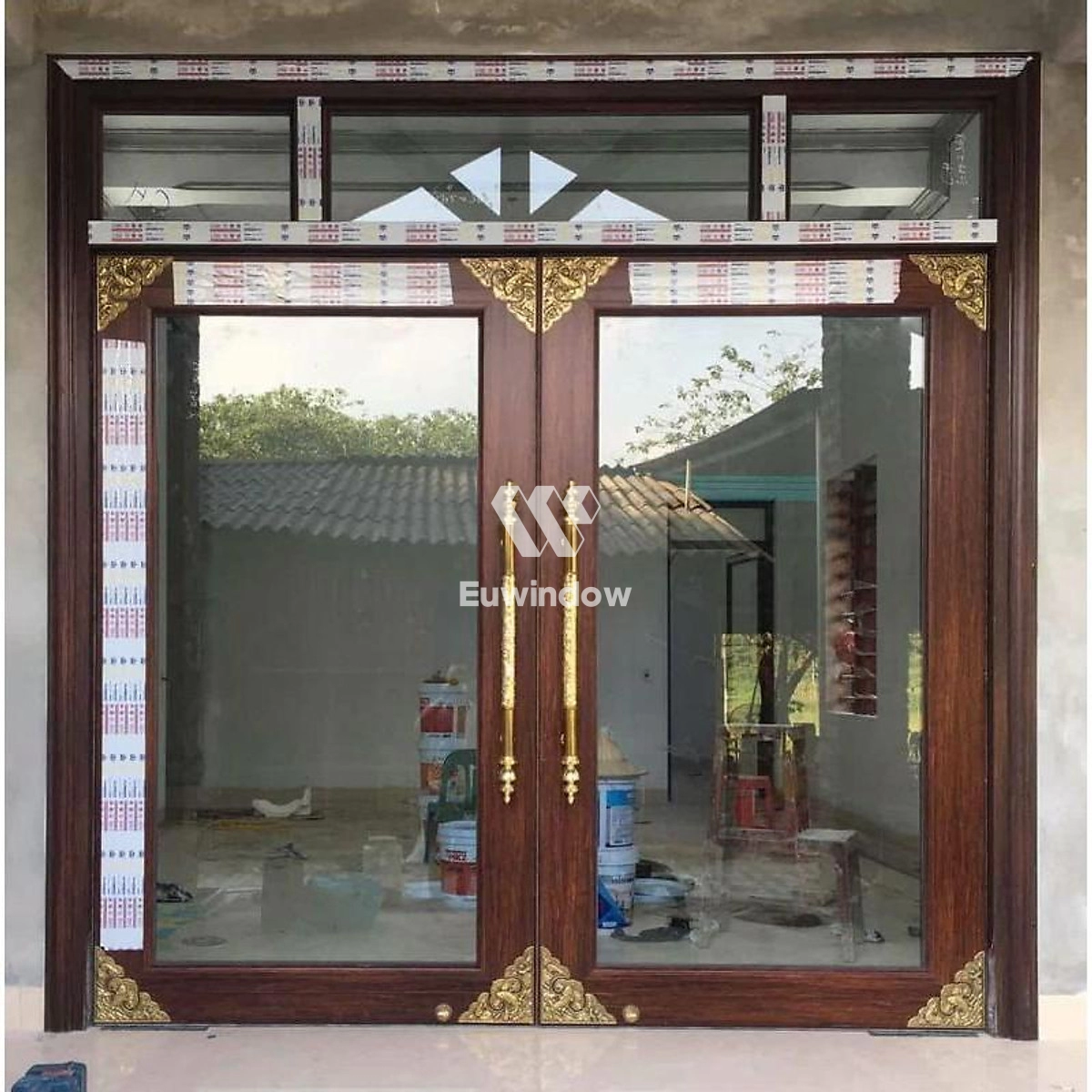 Cửa nhôm thủy lực 3